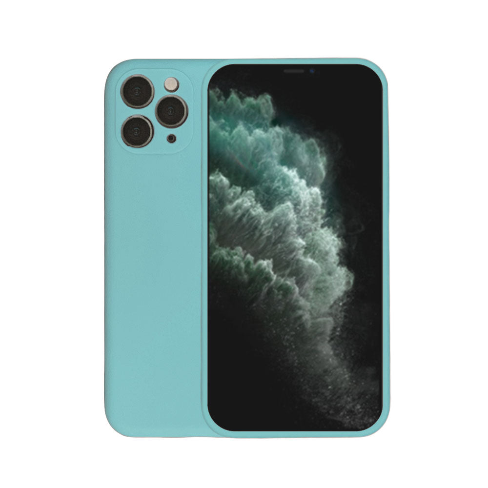 Telefoonhoesje Geschikt voor
iPhone 11 Pro Max siliconen hoesje - Backcover Siliconen Case - Blauw