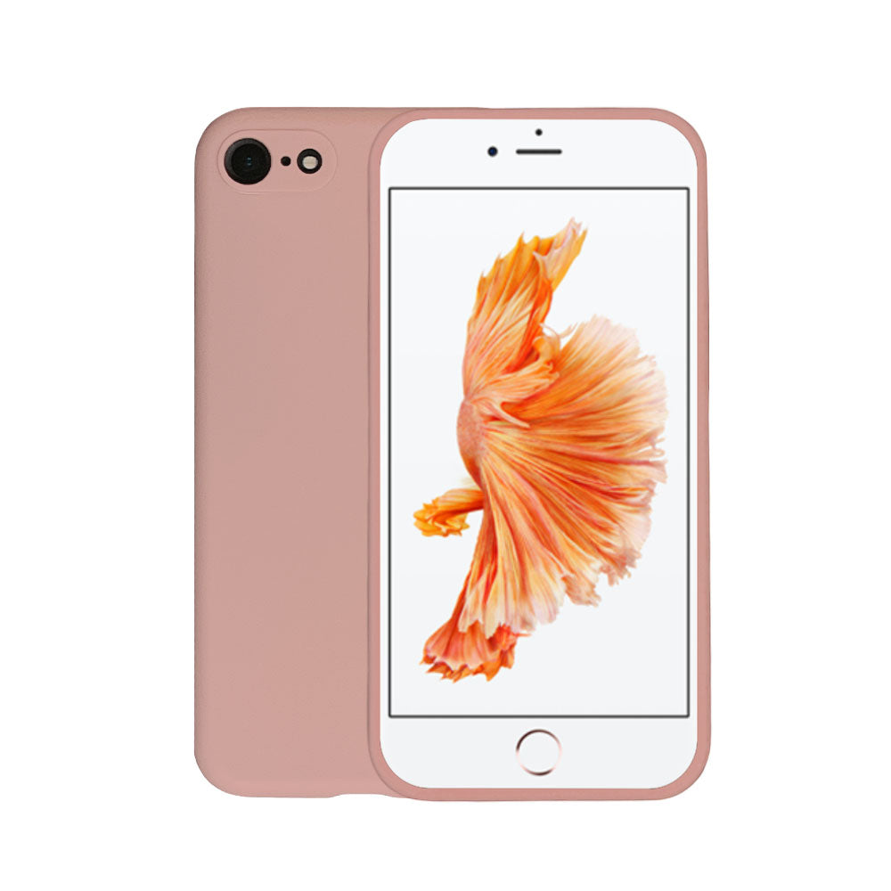Telefoonhoesje Geschikt voor
iPhone 6/6s siliconen hoesje - Backcover Siliconen Case - Zalm
