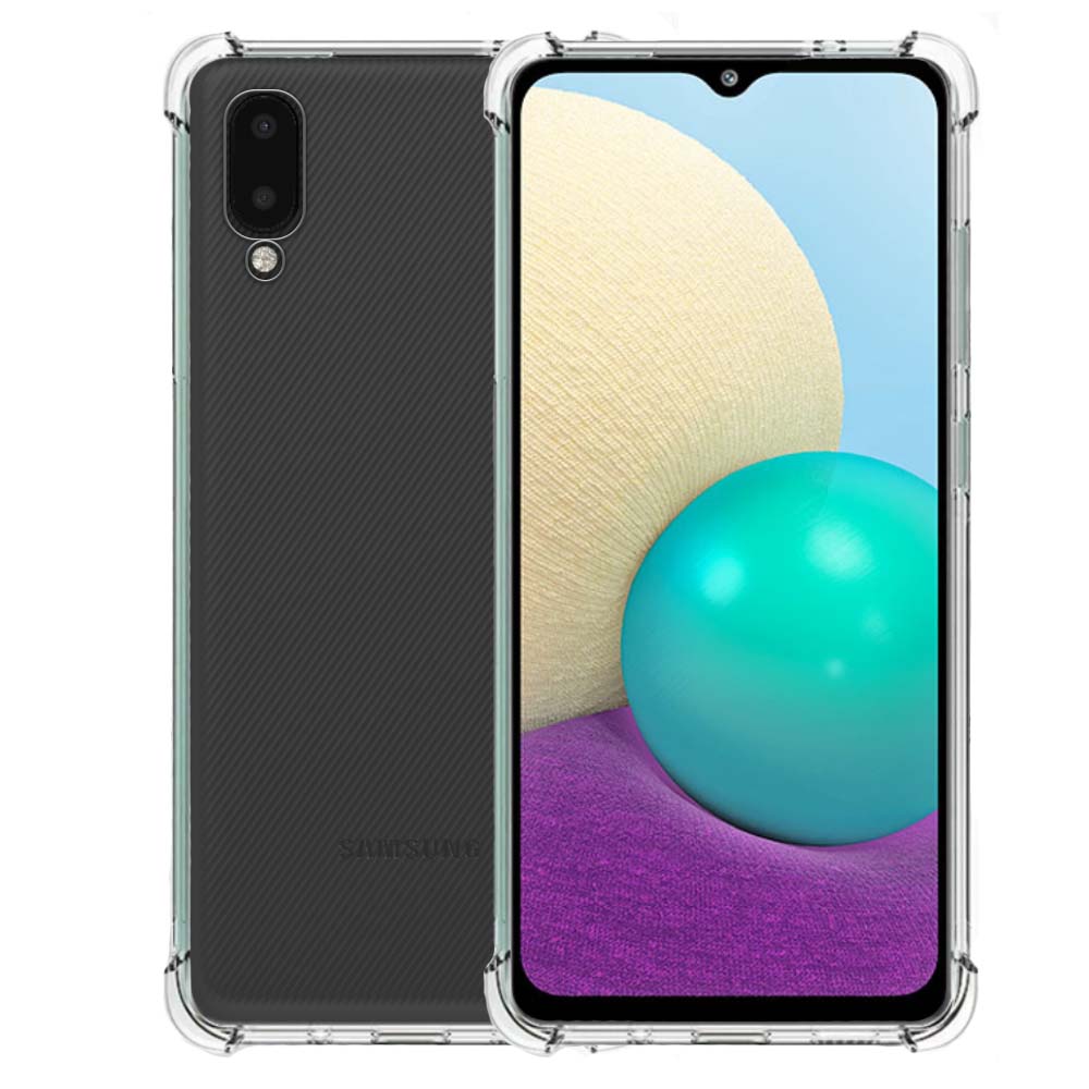 Telefoonhoesje Geschikt voor Samsung Galaxy A40 transparant shockproof
TPU siliconen hoesje met stootrand