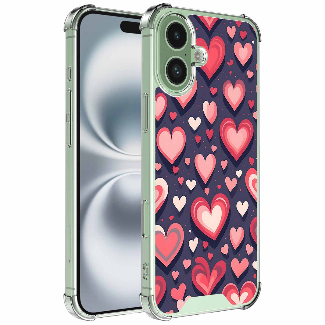 Geschikt voor iPhone 16 Plus
Telefoonhoesje met Liefdes Love opdruk - Draadloos op te laden - Shockproof
Siliconen TPU Strong Case - Sterk Schokbestendig Telefoonhoesje