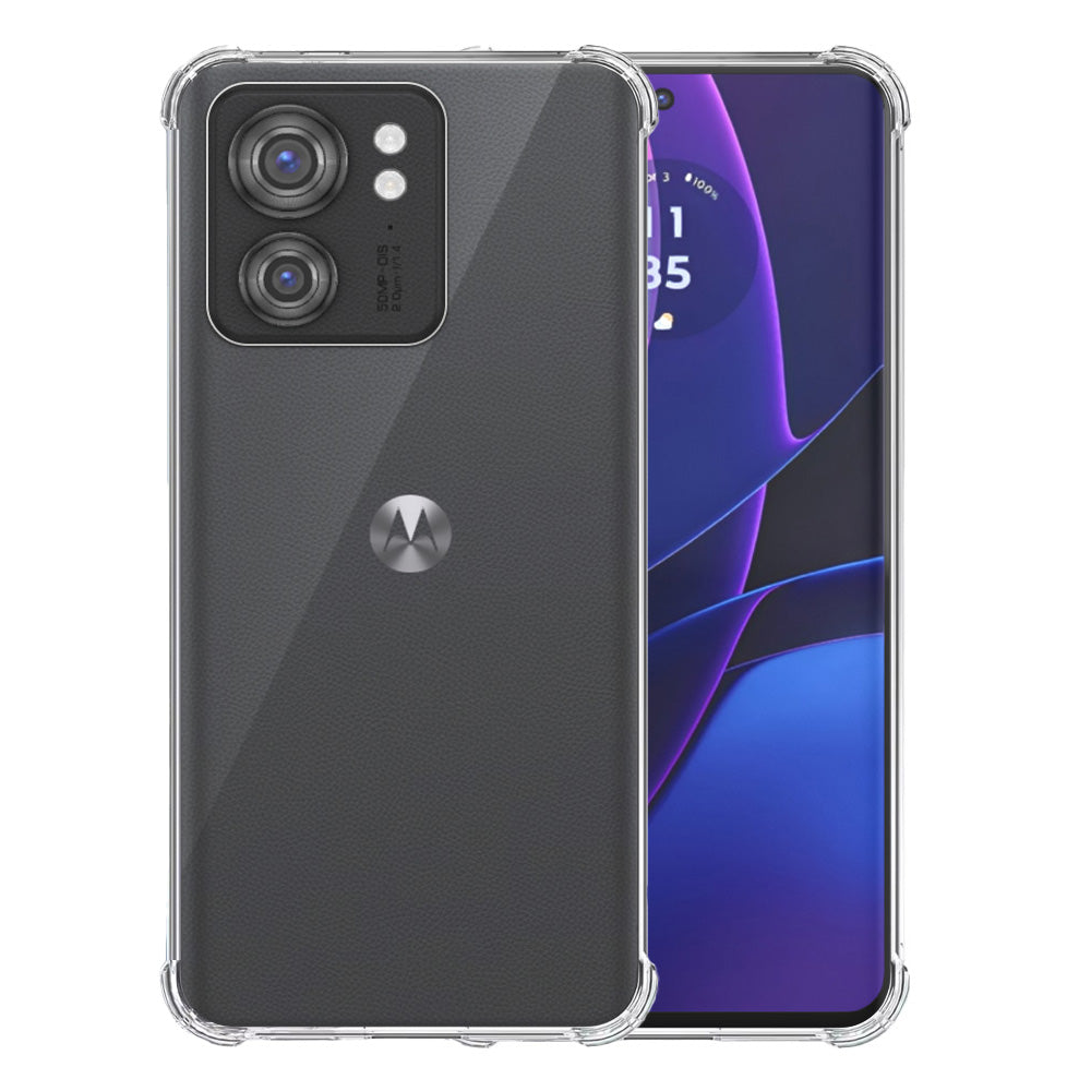 Telefoonhoesje Geschikt voor Motorola
Edge 40 Transparant - Shockproof TPU Siliconen Case met Stootrand Doorzichtig
- Smartphonica