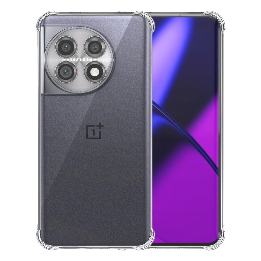 Telefoonhoesje Geschikt voor OnePlus 11
Transparant - Shockproof TPU Siliconen Case met Stootrand Doorzichtig -
Smartphonica