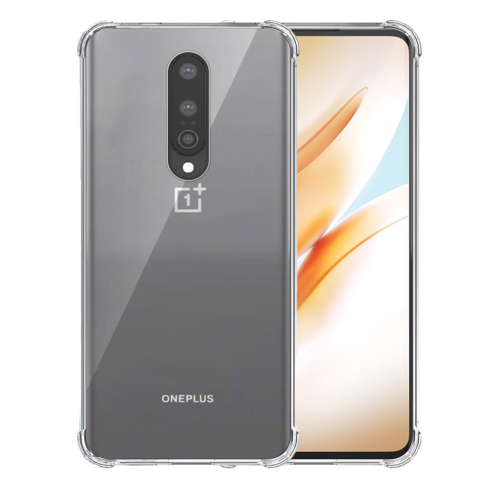 Telefoonhoesje Geschikt voor OnePlus 8
Transparant - Shockproof TPU Siliconen Case met Stootrand Doorzichtig -
Smartphonica