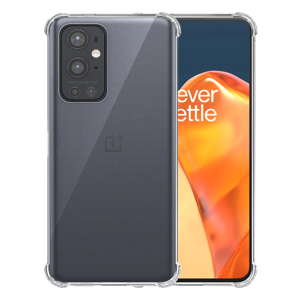 Telefoonhoesje Geschikt voor OnePlus 9
Pro Transparant - Shockproof TPU Siliconen Case met Stootrand Doorzichtig -
Smartphonica