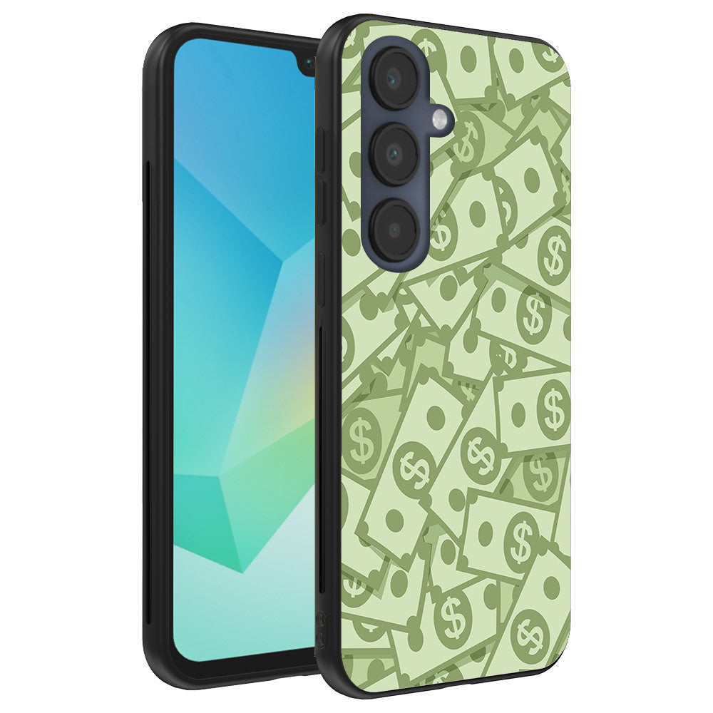 Telefoonhoesje
Geschikt voor Samsung Galaxy A16 met Geld Opdruk - TPU Backcover Case With
Money Design