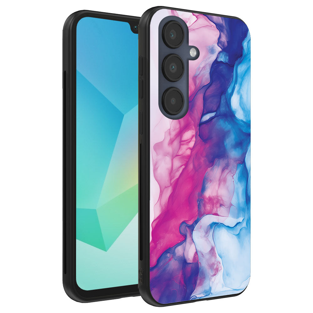 Telefoonhoesje
Geschikt voor Samsung Galaxy A16 met Roze Blauw Marmer Opdruk - TPU Backcover
Case Rose Blue Marble Design