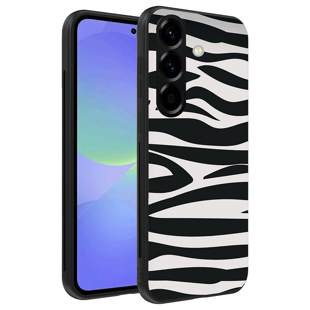 Telefoonhoesje
Geschikt voor Samsung Galaxy A36 met zebra opdruk - TPU backcover case zebra
design - Zwart Wit