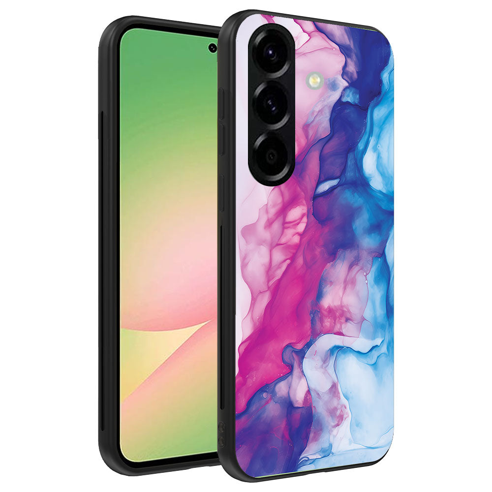 Telefoonhoesje
Geschikt voor Samsung Galaxy A56 met Roze Blauw Marmer Opdruk - TPU Backcover
Case Rose Blue Marble Design