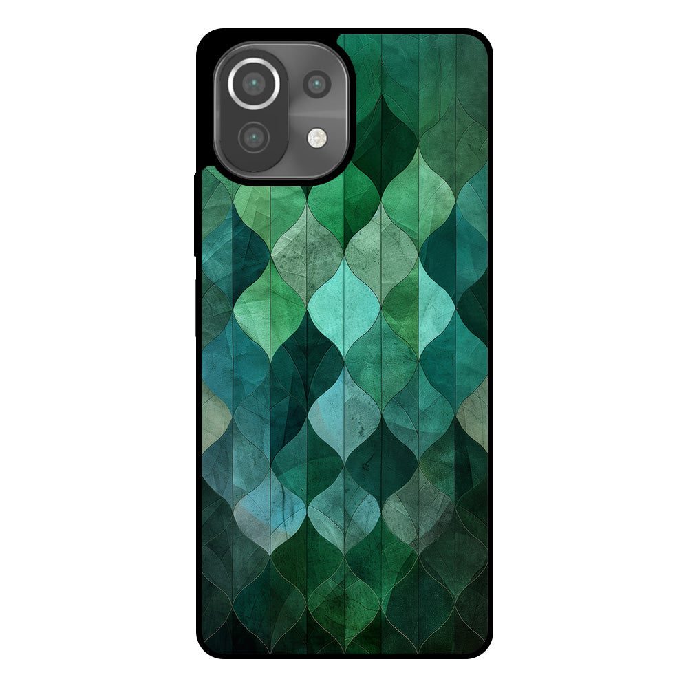 Telefoonhoesje
Geschikt voor Xiaomi 11 Lite met groene bladeren opdruk - TPU backcover case
green leafs design