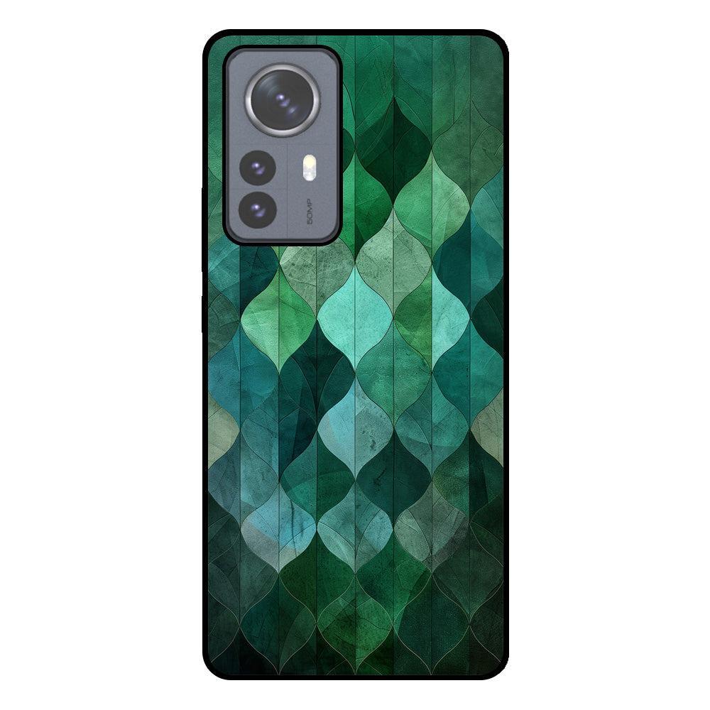 Telefoonhoesje
Geschikt voor Xiaomi 12 Pro met groene bladeren opdruk - TPU backcover case
green leafs design