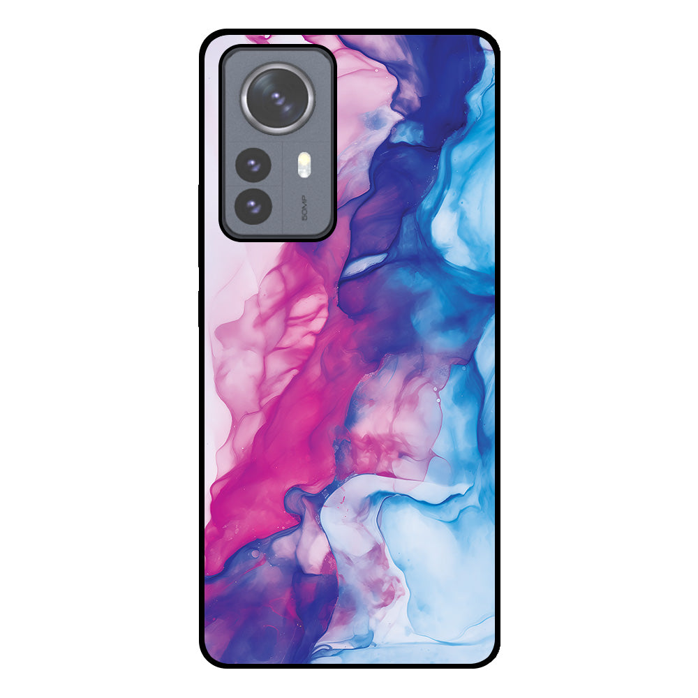 Telefoonhoesje
Geschikt voor Xiaomi 12 Pro met Roze Blauw Marmer Opdruk - TPU Backcover Case
Rose Blue Marble Design