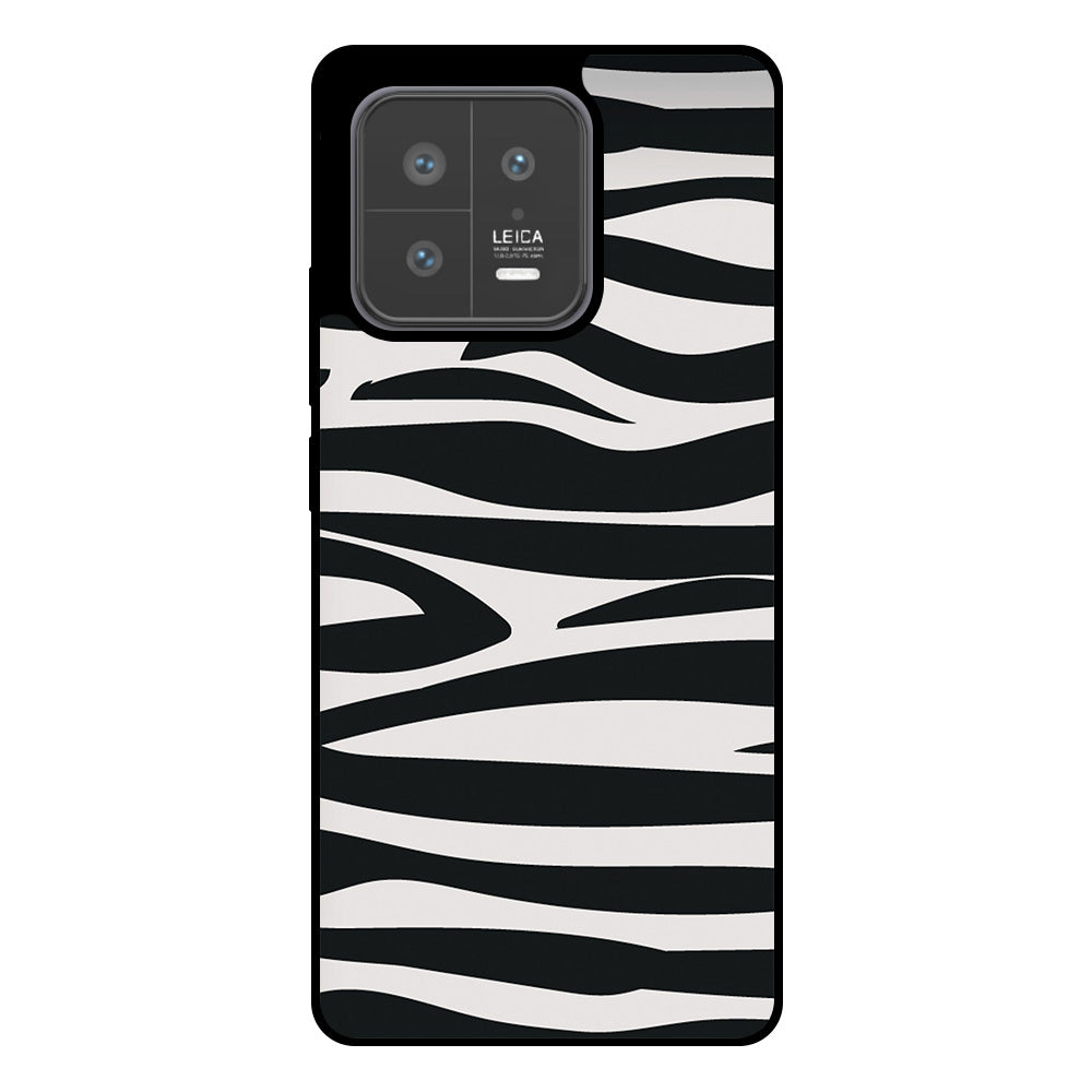 Telefoonhoesje
Geschikt voor Xiaomi 13 met zebra opdruk - TPU backcover case zebra design -
Zwart Wit