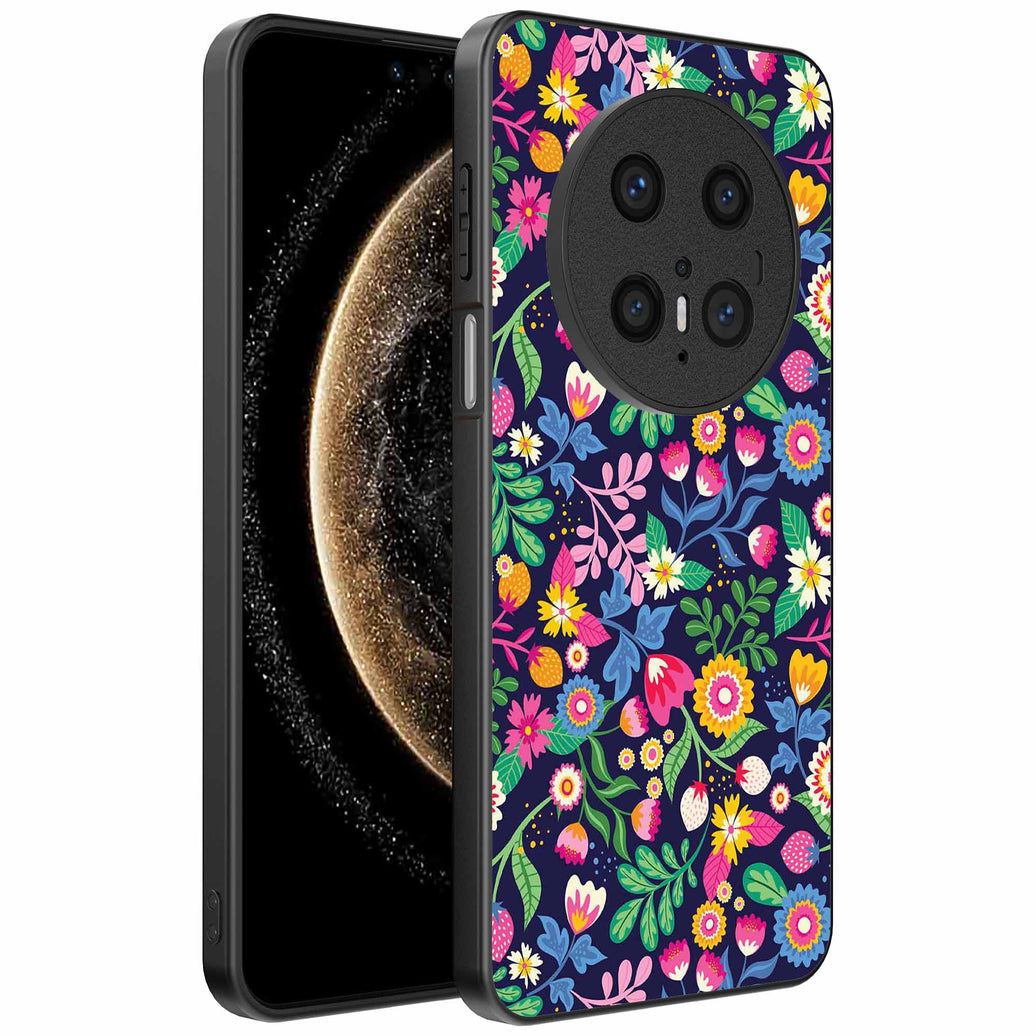 Geschikt voor
Huawei Mate 70 Pro / 70 Pro Plus Telefoonhoesje met bloemen opdruk - TPU
backcover case flower design - Smartphonica