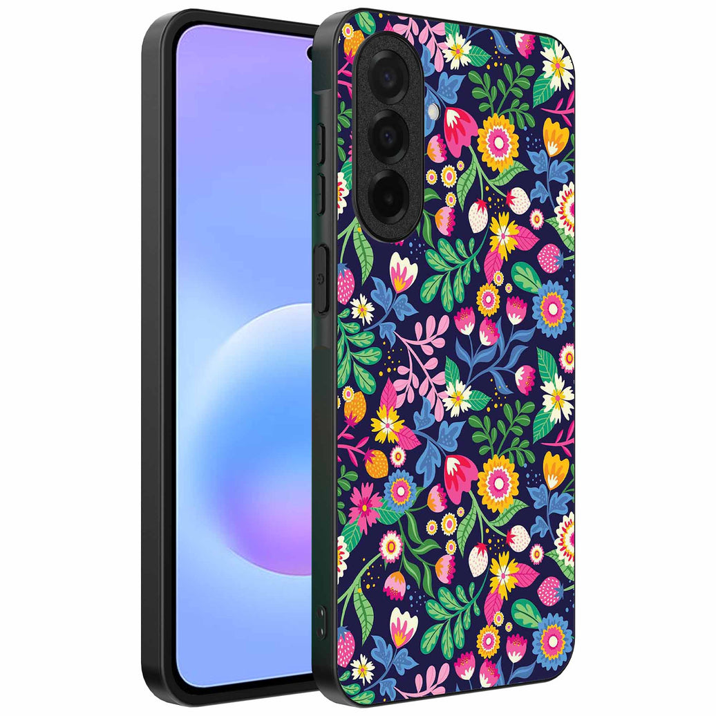 Geschikt voor
Samsung Galaxy A57 Telefoonhoesje met bloemen opdruk - TPU backcover case
flower design - Smartphonica