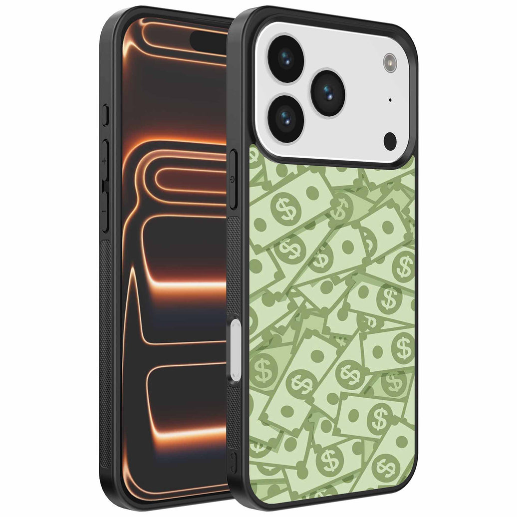 Geschikt voor
iPhone 17 Pro Max Telefoonhoesje met Geld Opdruk - TPU Backcover Case With
Money Design - Smartphonica