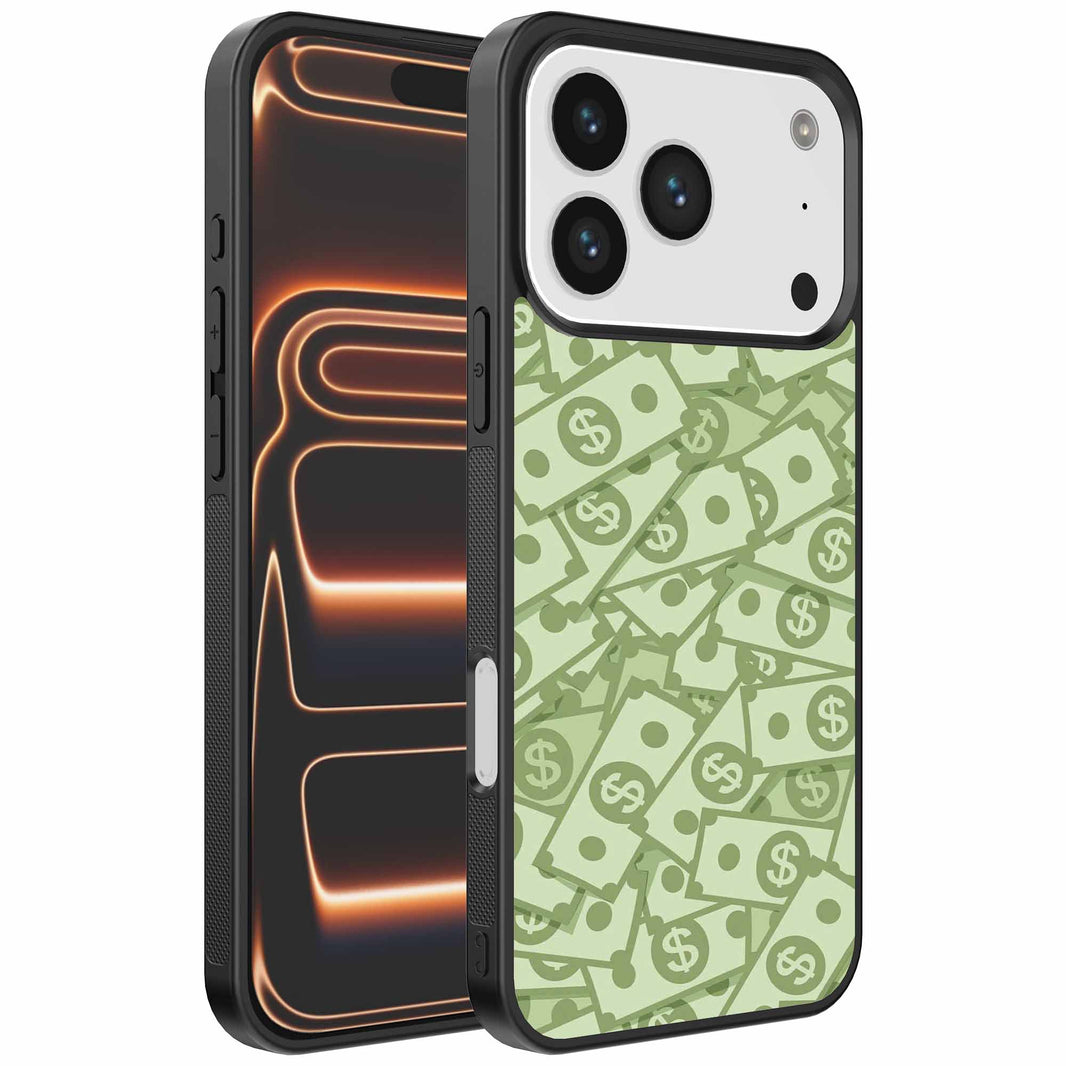Geschikt voor
iPhone 17 Pro Max Telefoonhoesje met Geld Opdruk - TPU Backcover Case With
Money Design - Smartphonica