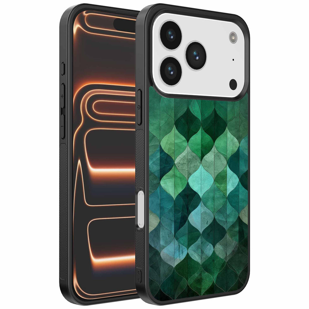 Geschikt voor
iPhone 17 Pro Max Telefoonhoesje met Groene Bladeren Opdruk - TPU Backcover
Case Green Leafs Design - Groen - Smartphonica