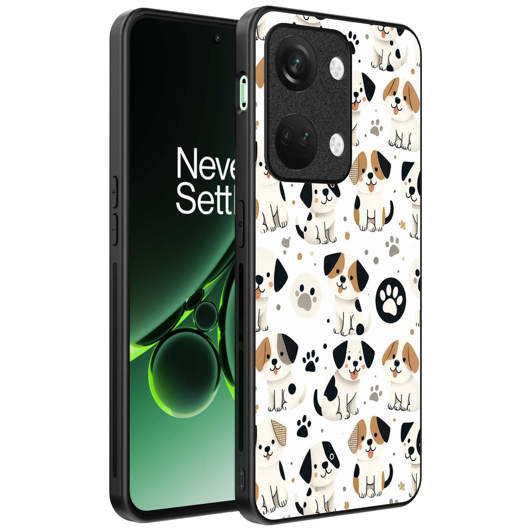 Telefoonhoesje
Geschikt voor OnePlus Nord 3 met honden opdruk - TPU backcover case dog
design