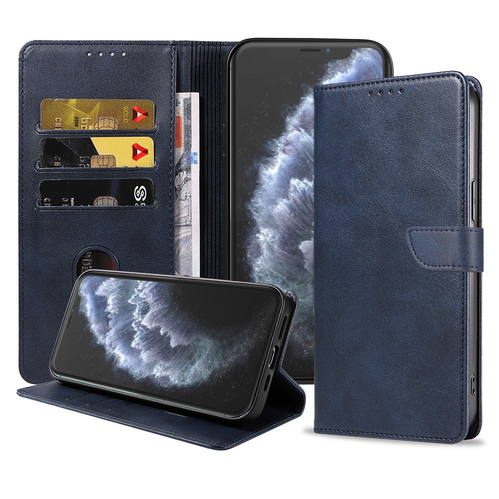 Geschikt voor iPhone
11 Pro Telefoonhoesje Kunstleer met Magnetisch lipje en Pasjeshouder Book
Case met Klepje - Blauw - Smartphonica