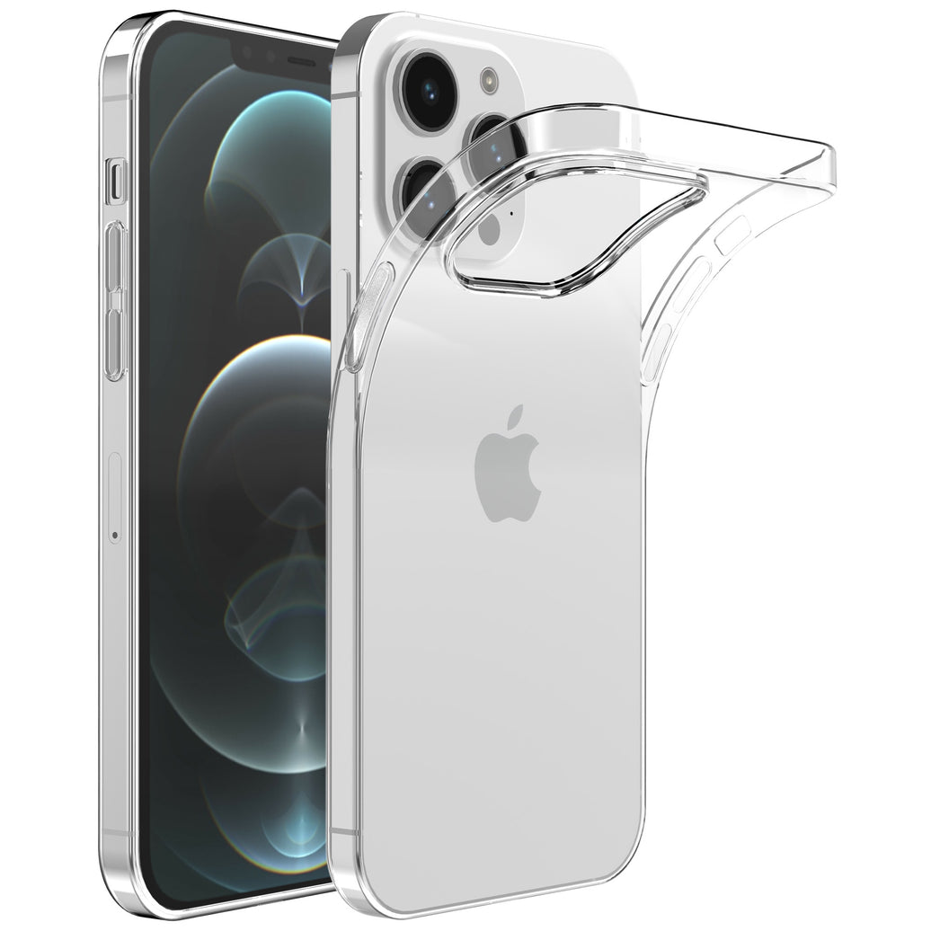 Telefoonhoesje Geschikt voor
iPhone 12/12 Pro Transparant Siliconen - Doorzichtig Clear Case Back Cover