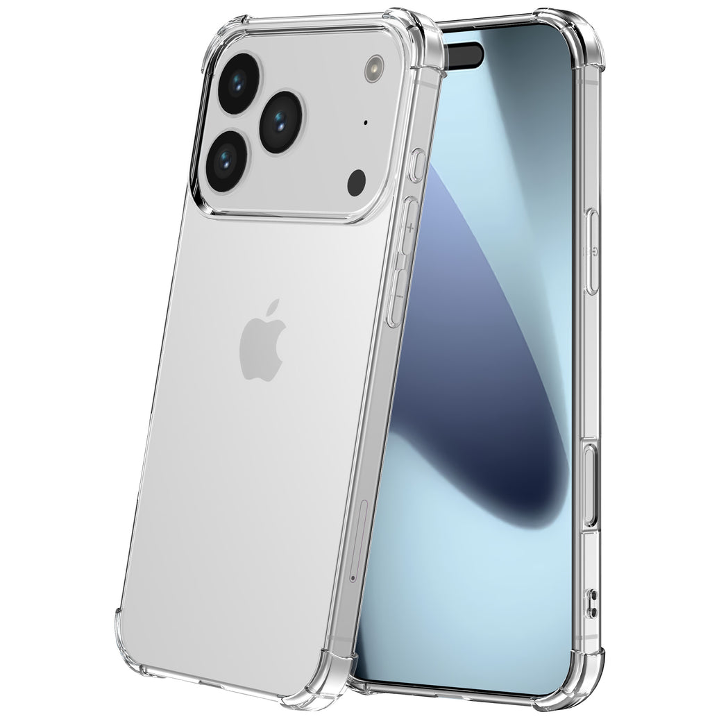 Geschikt voor iPhone 17 Pro
Telefoonhoesje Transparant met Stootrand - Clear Case Shockproof TPU
Siliconen Back Cover Case Doorzichtig - Smartphonica