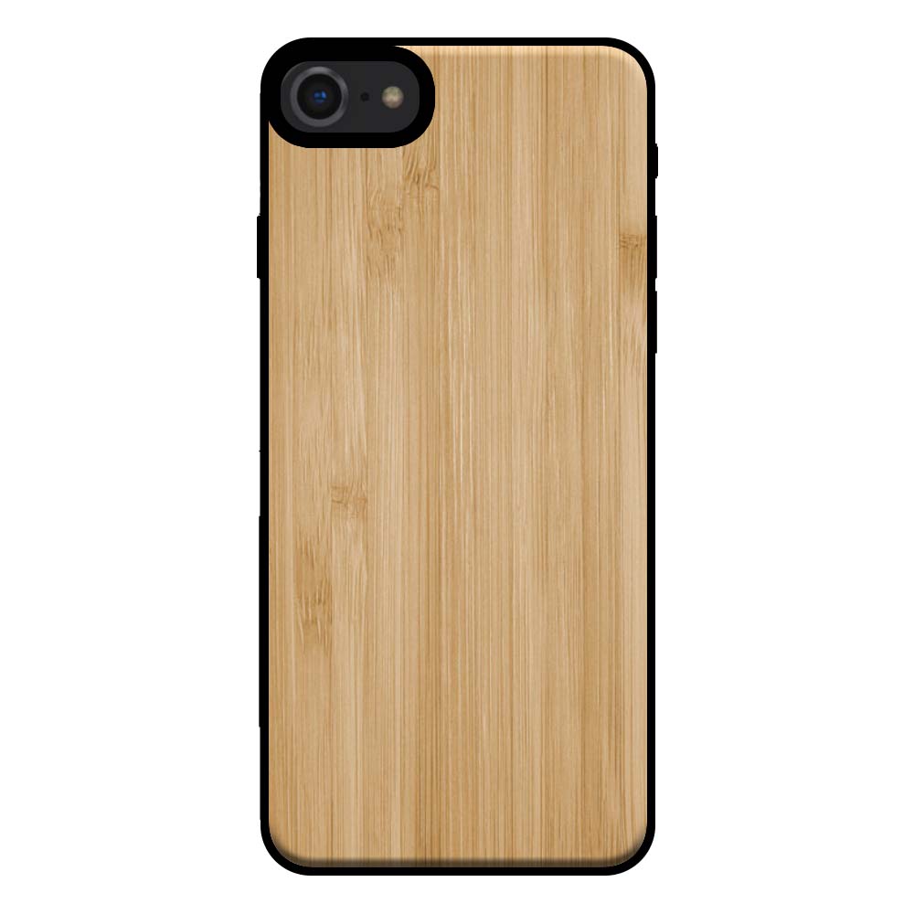 Telefoonhoesje voor iPhone 7/8 marmer
look - backcover marmer hoesje - Zwart Wit