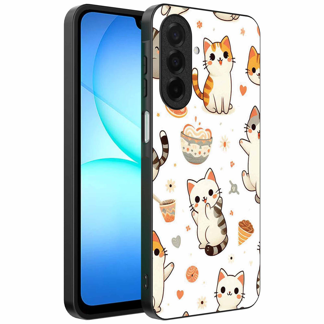 Geschikt voor
Samsung Galaxy A17 Telefoonhoesje met katten opdruk - TPU backcover case cat
design - Smartphonica