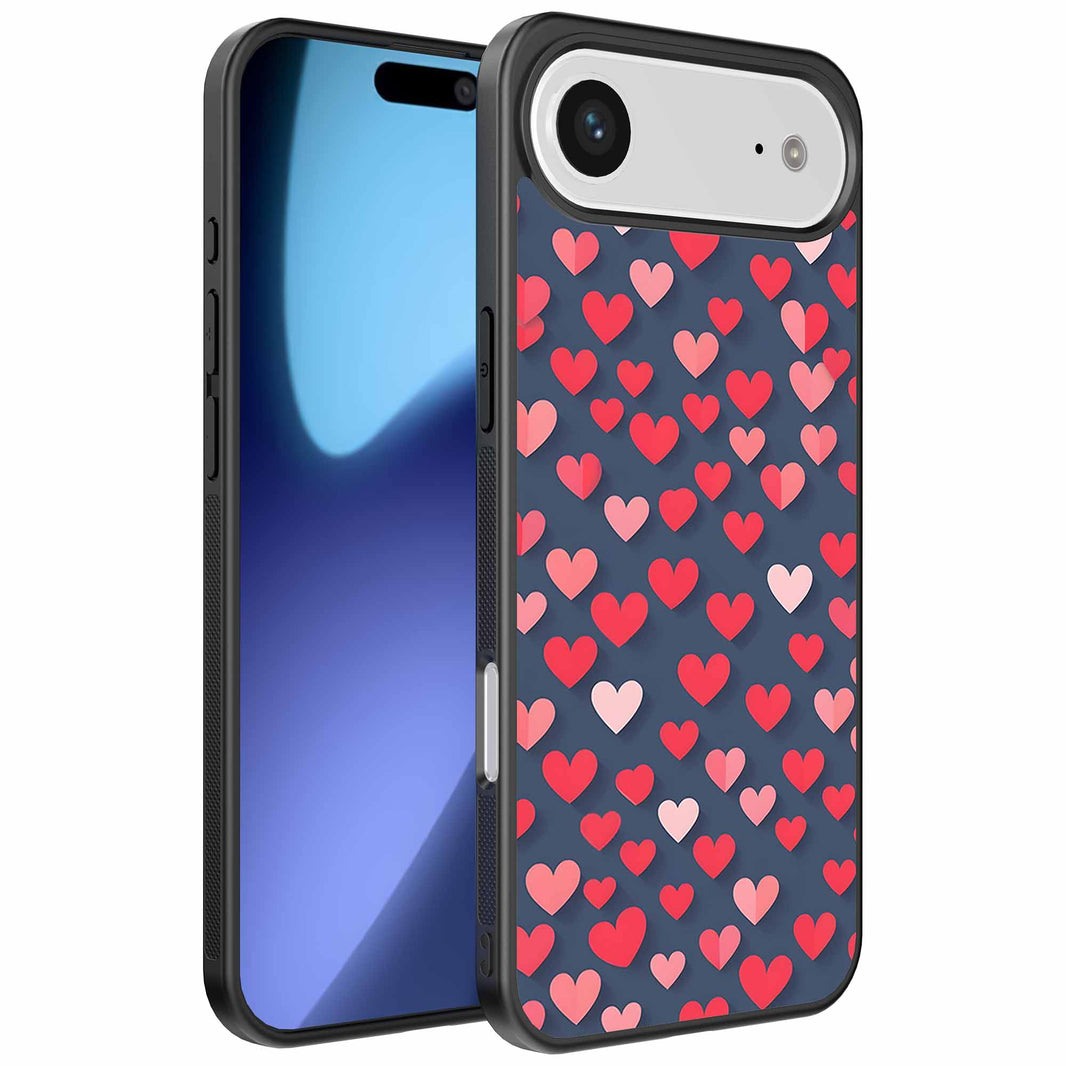 Geschikt voor
iPhone Air Telefoonhoesje met Roze en Rode Hartjes Opdruk - TPU Backcover
Case With Rosé and Red Heart Design - Smartphonica