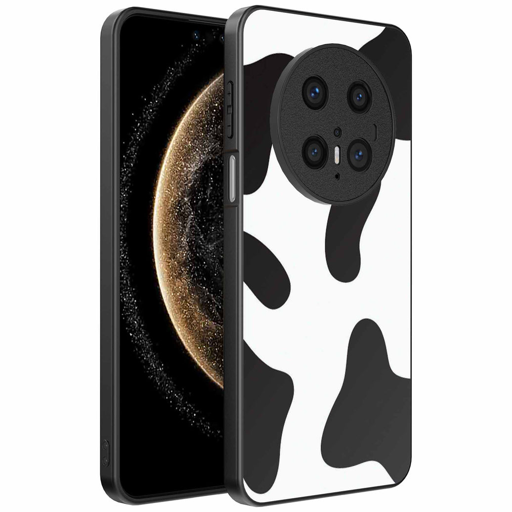 Geschikt voor
Huawei Mate 70 Pro / 70 Pro Plus Telefoonhoesje met Koeienvlekken Opdruk -
TPU Backcover Case With Cow Patches Design - Smartphonica