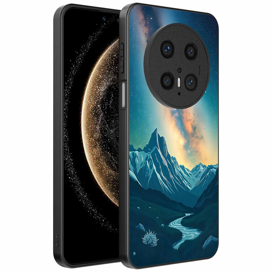 Geschikt voor
Huawei Mate 70 Pro / 70 Pro Plus Telefoonhoesje met Sterrenhemel Opdruk - TPU
Backcover Case With Space And Milkyway Design - Smartphonica