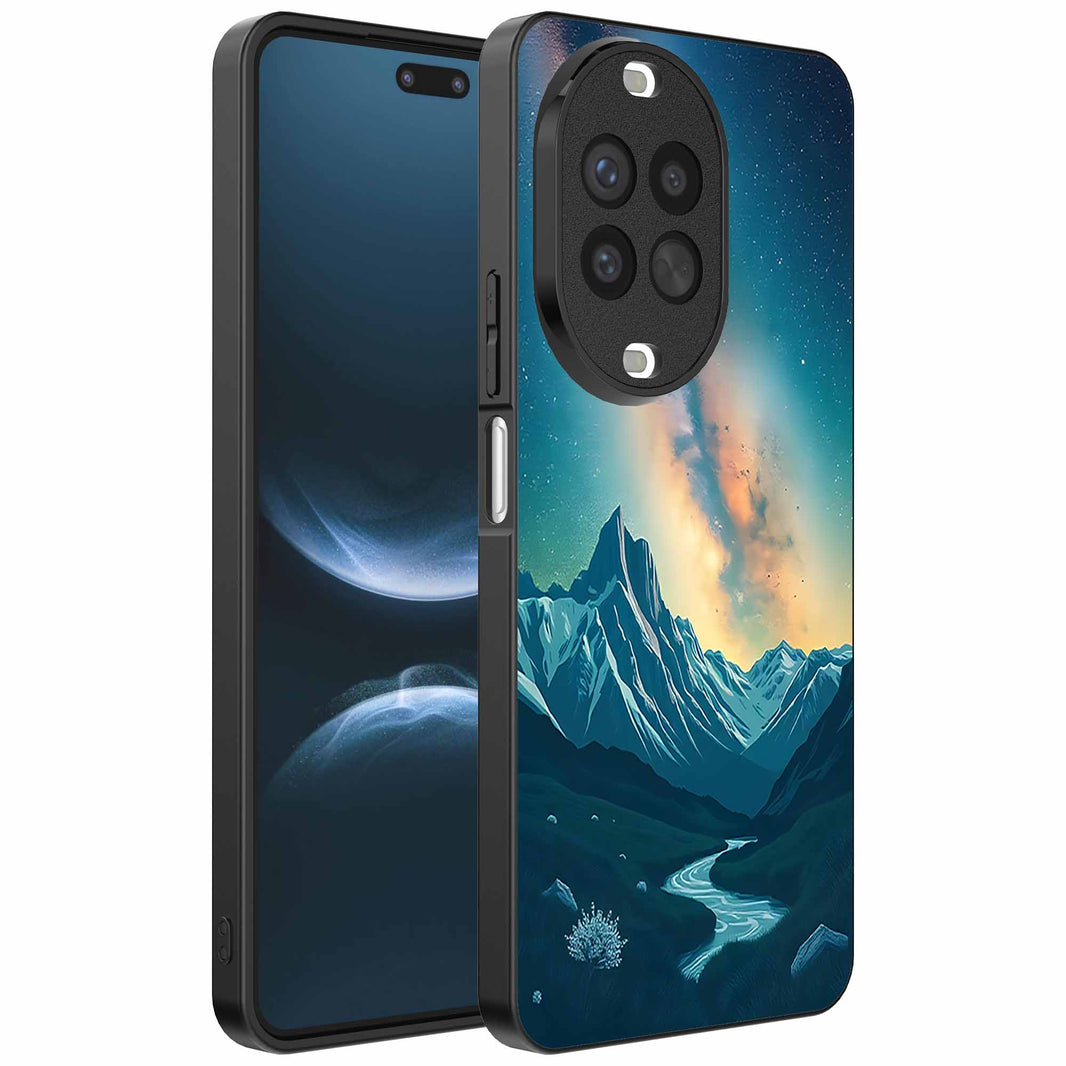 Geschikt voor
Huawei Nova 14 Pro Telefoonhoesje met Sterrenhemel Opdruk - TPU Backcover
Case With Space And Milkyway Design - Smartphonica
