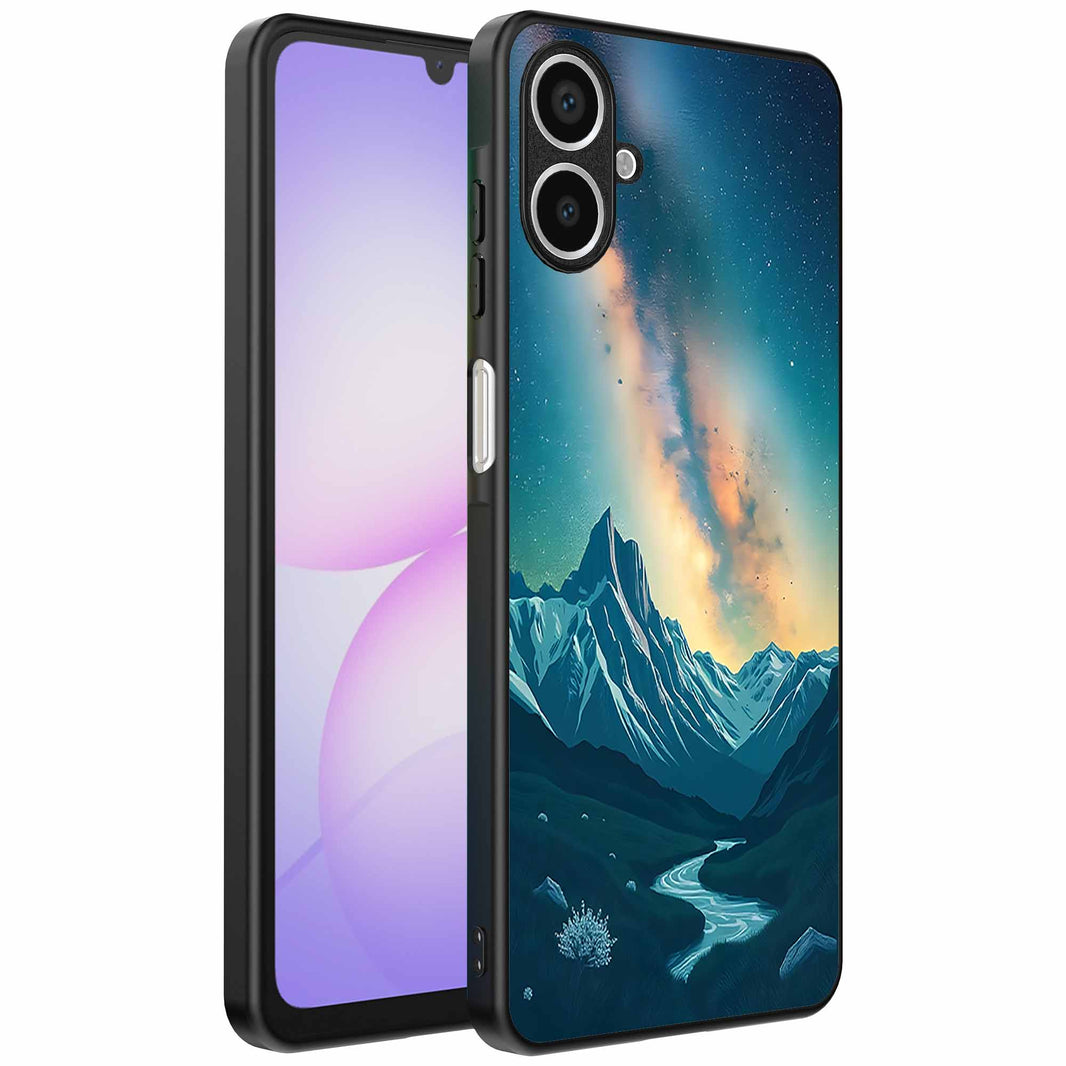 Geschikt voor
Samsung Galaxy A07 Telefoonhoesje met Sterrenhemel Opdruk - TPU Backcover
Case With Space And Milkyway Design - Smartphonica