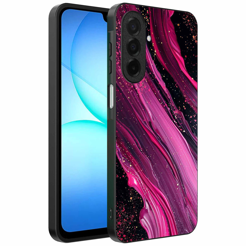 Geschikt voor
Samsung Galaxy A17 Telefoonhoesje met marmer opdruk - TPU backcover case
marble design - Paars Roze - Smartphonica