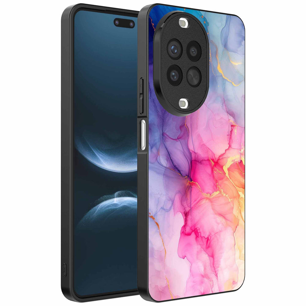 Geschikt voor
Huawei Nova 14 Pro Telefoonhoesje met marmeropdruk - TPU backcover case
marble design - Regenboog - Smartphonica