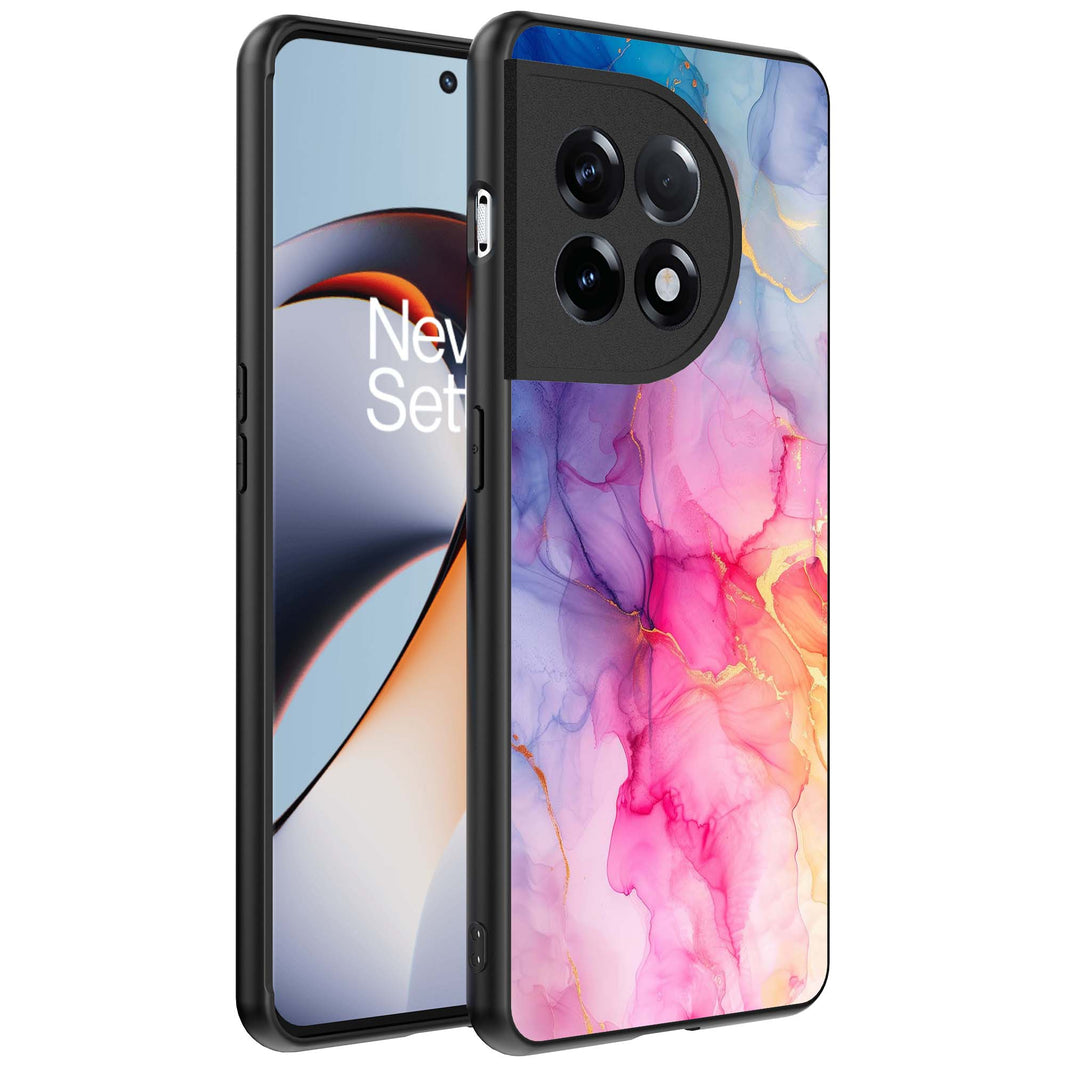 Telefoonhoesje
Geschikt voor OnePlus 11R met marmeropdruk - TPU backcover case marble design
- Regenboog