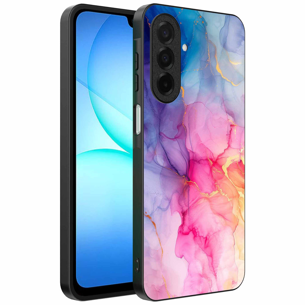 Geschikt voor
Samsung Galaxy A17 Telefoonhoesje met marmeropdruk - TPU backcover case
marble design - Regenboog - Smartphonica