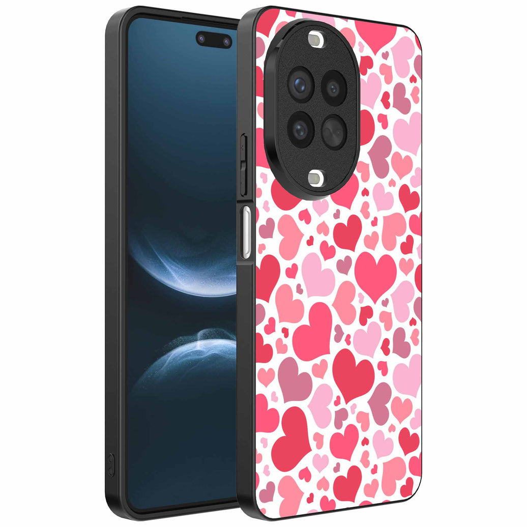 Geschikt voor
Huawei Nova 14 Pro Telefoonhoesje met Hartjes Print - Hearts Design TPU
Backcover Case - Kinder Hoesje met Hartjes Design - Smartphonica