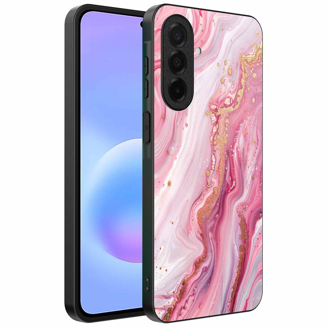 Geschikt voor
Samsung Galaxy A57 Telefoonhoesje met marmer opdruk - TPU backcover case
marble design - Roze - Smartphonica