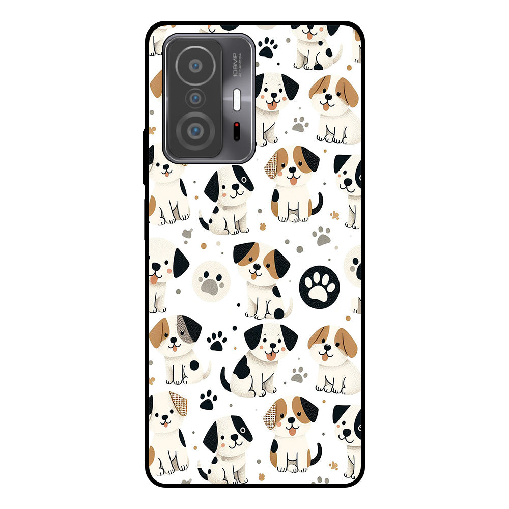 Telefoonhoesje
Geschikt voor Xiaomi 11T / 11T Pro met honden opdruk - TPU backcover case dog
design