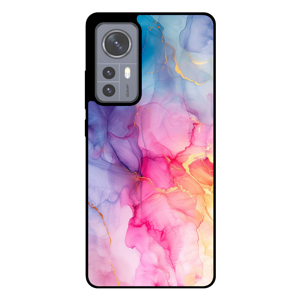Telefoonhoesje
Geschikt voor Xiaomi 12 met marmer opdruk - TPU backcover case marble design
- Regenboog
