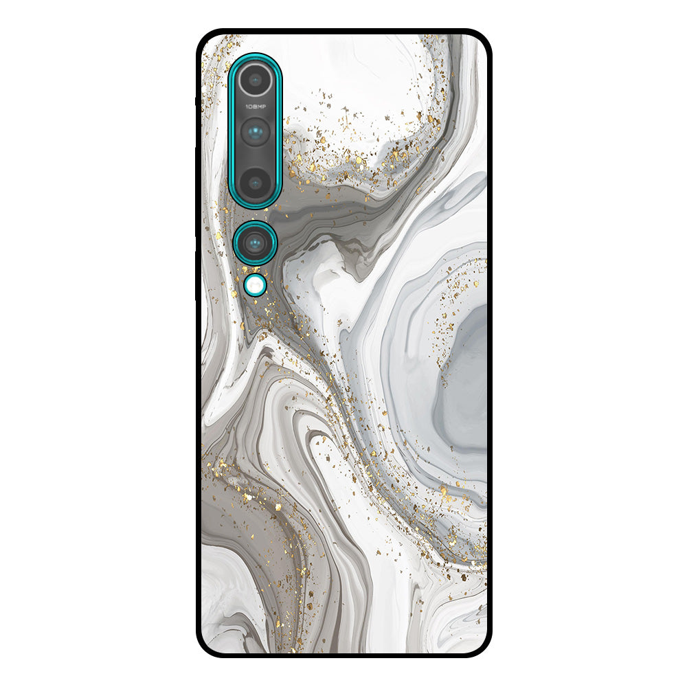 Telefoonhoesje
Geschikt voor Xiaomi Mi 10 / 10 Pro met marmer opdruk - TPU backcover case
marble design - Zilver