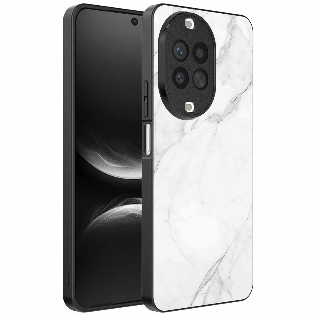 Geschikt voor
Huawei Nova 14 Telefoonhoesje met Wit Marmer Opdruk - TPU Backcover Case
White Marble Design - Zwart - Smartphonica