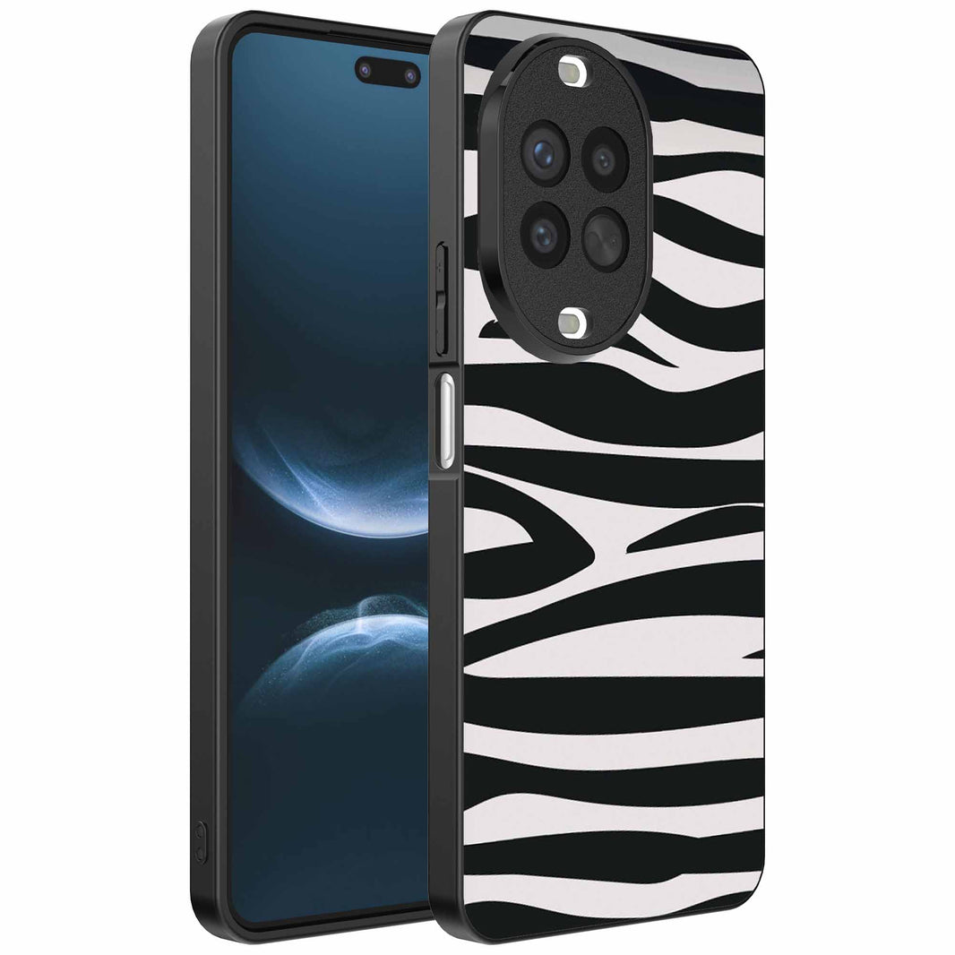 Geschikt voor
Huawei Nova 14 Pro Telefoonhoesje met zebra opdruk - TPU backcover case zebra
design - Zwart Wit - Smartphonica