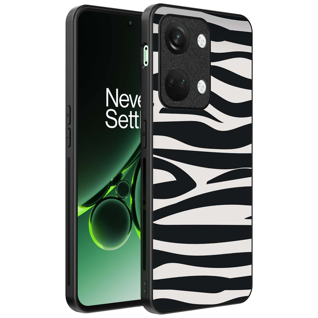 Telefoonhoesje
Geschikt voor OnePlus Nord 3 met zebra opdruk - TPU backcover case zebra
design - Zwart Wit