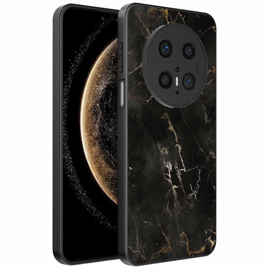 Geschikt voor
Huawei Mate 70 Pro / 70 Pro Plus Telefoonhoesje met marmer opdruk - TPU
backcover case black marble design - Zwart - Smartphonica