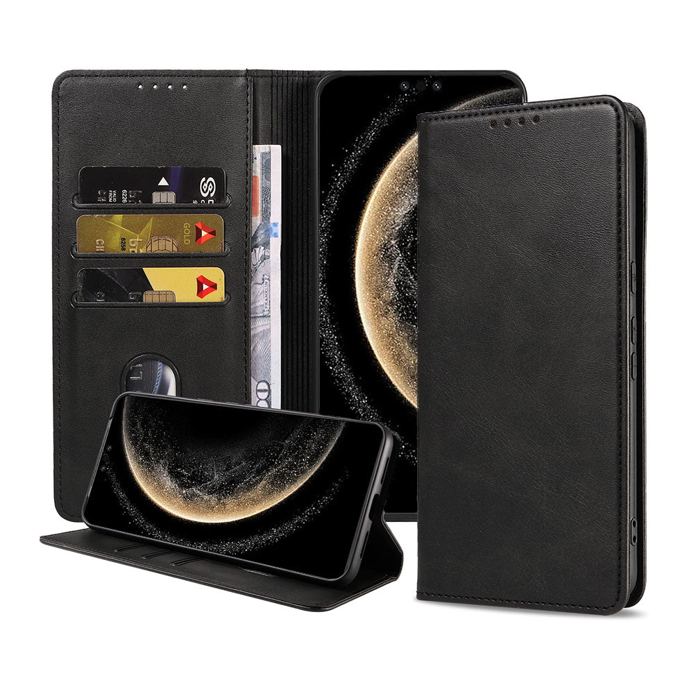 Geschikt voor Huawei Mate 70 Pro / 70 Pro
  Plus Telefoonhoesje Kunstleer met Magnetische sluiting en Pasjeshouder
  Bookcase met Klepje - Walletcase with Cardslot - Zwart - Smartphonica