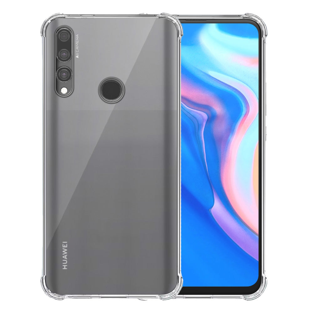Telefoonhoesje Geschikt voor Huawei P
  Smart Z -Y9 Prime 2019 Transparant Schokbestendig - Shockproof TPU SIliconen
  Backcover Case met Stootrand Doorzichtig