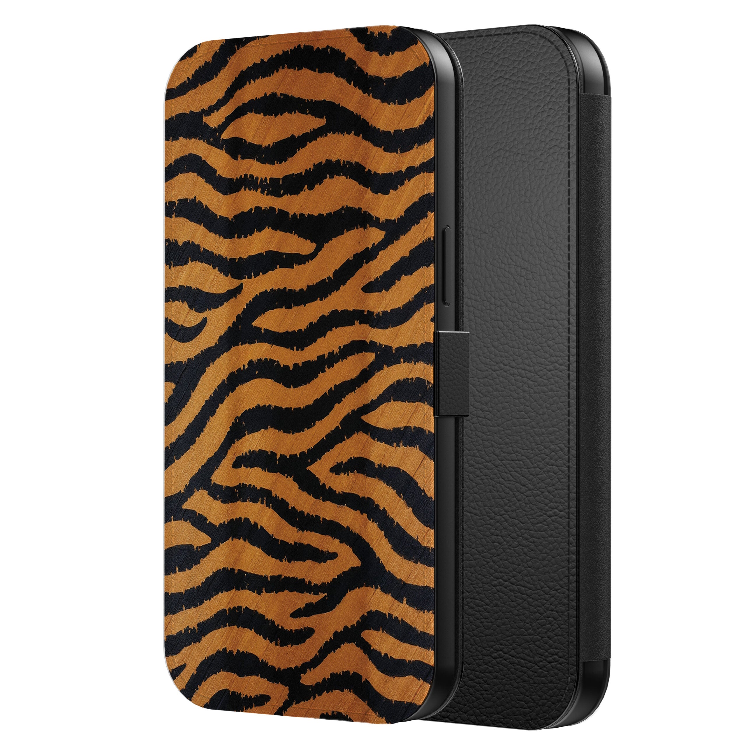 Telefoonhoesje Geschikt voor
  iPhone 7/8 Plus Kunstleren Bookcase Hoesje met Magnetisch Lipje en
  Pasjeshouder met Tijger Opdruk