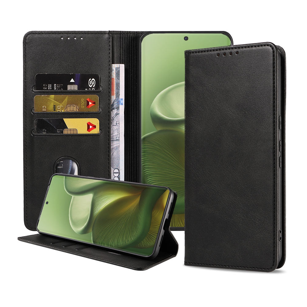 Geschikt voor Motorola Edge 60
  Telefoonhoesje Kunstleer met Magnetische sluiting en Pasjeshouder Bookcase
  met Klepje - Walletcase with Cardslot - Zwart - Smartphonica
