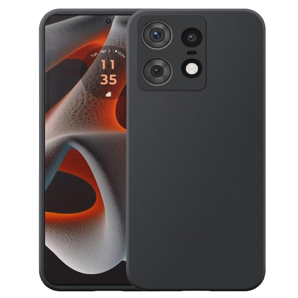 Geschikt voor Motorola Edge 50 Pro
  Telefoonhoesje Flexibel Siliconen TPU hoesje - Flexible Back Cover Case
  Siliconen TPU - Zwart - Smartphonica